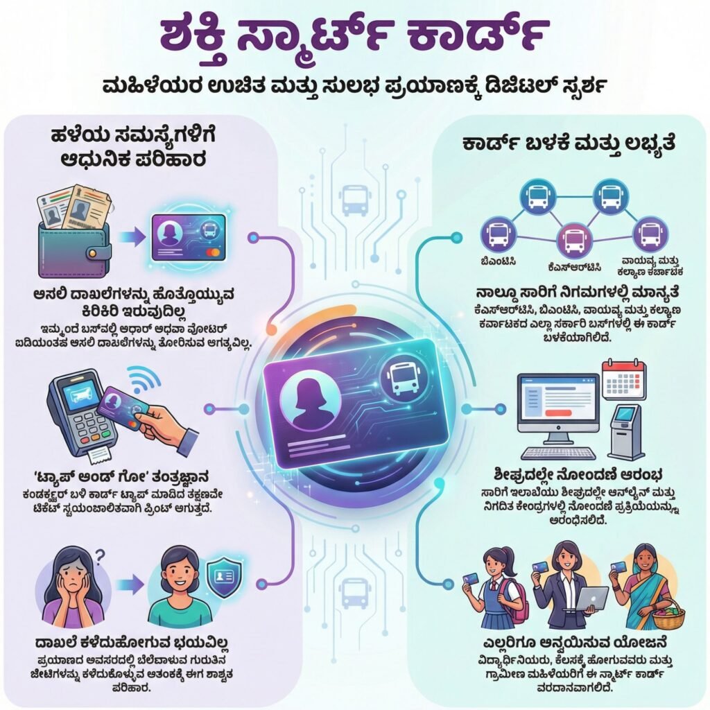 Shakti Yojane Smart Card Application